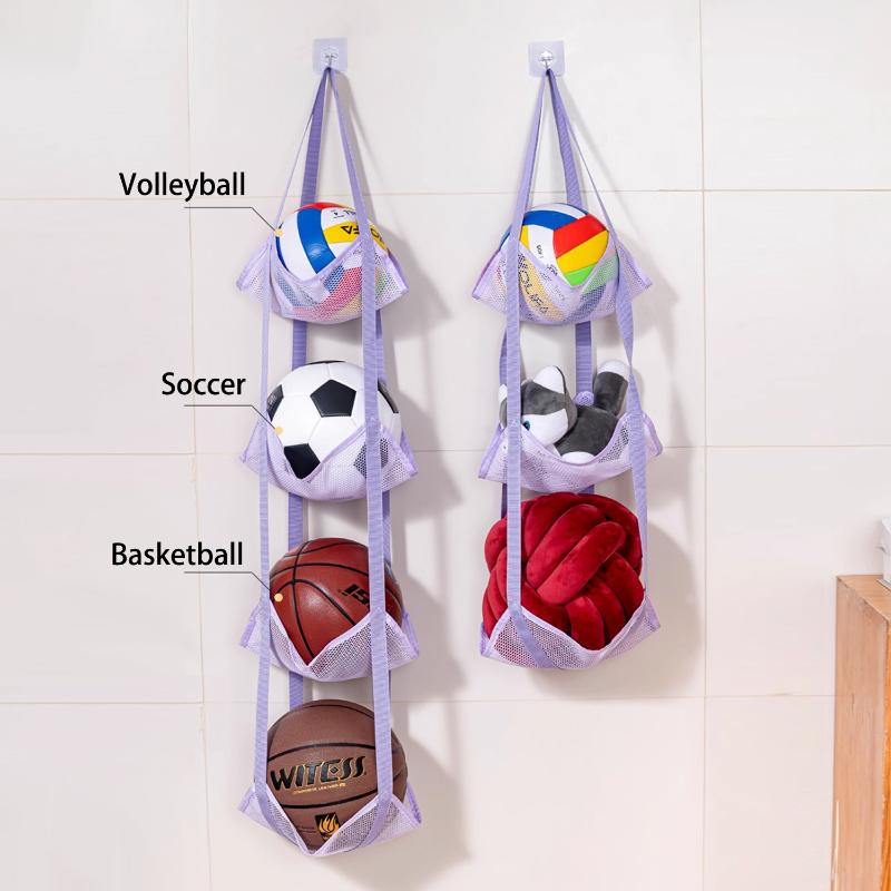 New Wall Mounted Ball Storage  - Sports Equipment Organizer avaliação e preço