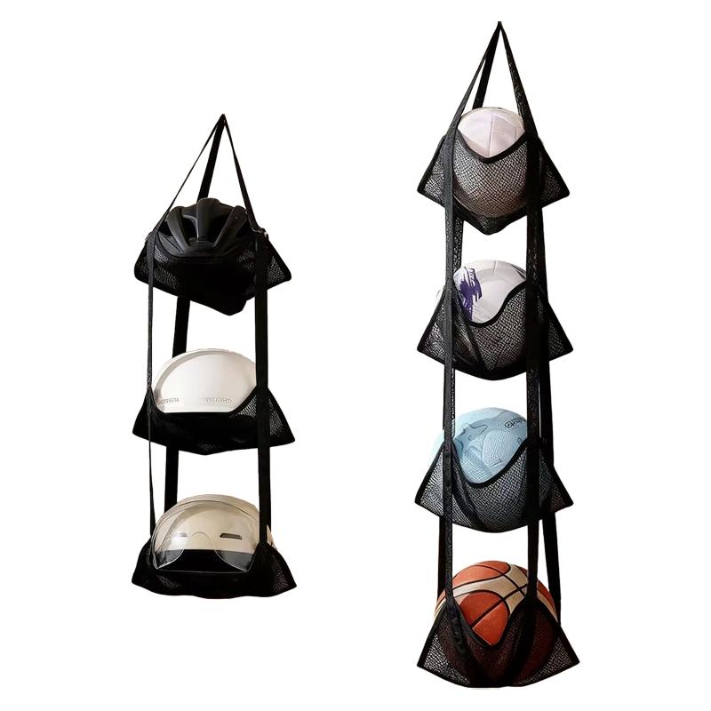 New Wall Mounted Ball Storage  - Sports Equipment Organizer avaliação e preço