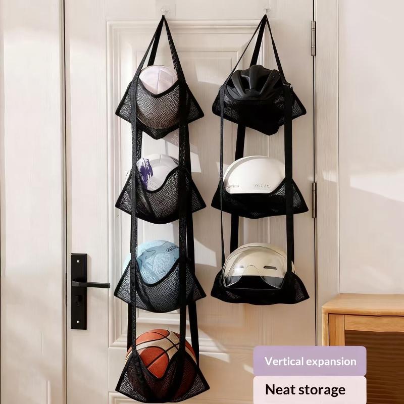 New Wall Mounted Ball Storage  - Sports Equipment Organizer avaliação e preço