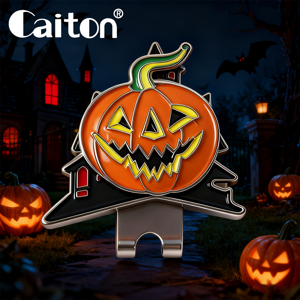 Caiton Halloween Golf Hat Clip - Sports Equipment Golf avaliação e preço