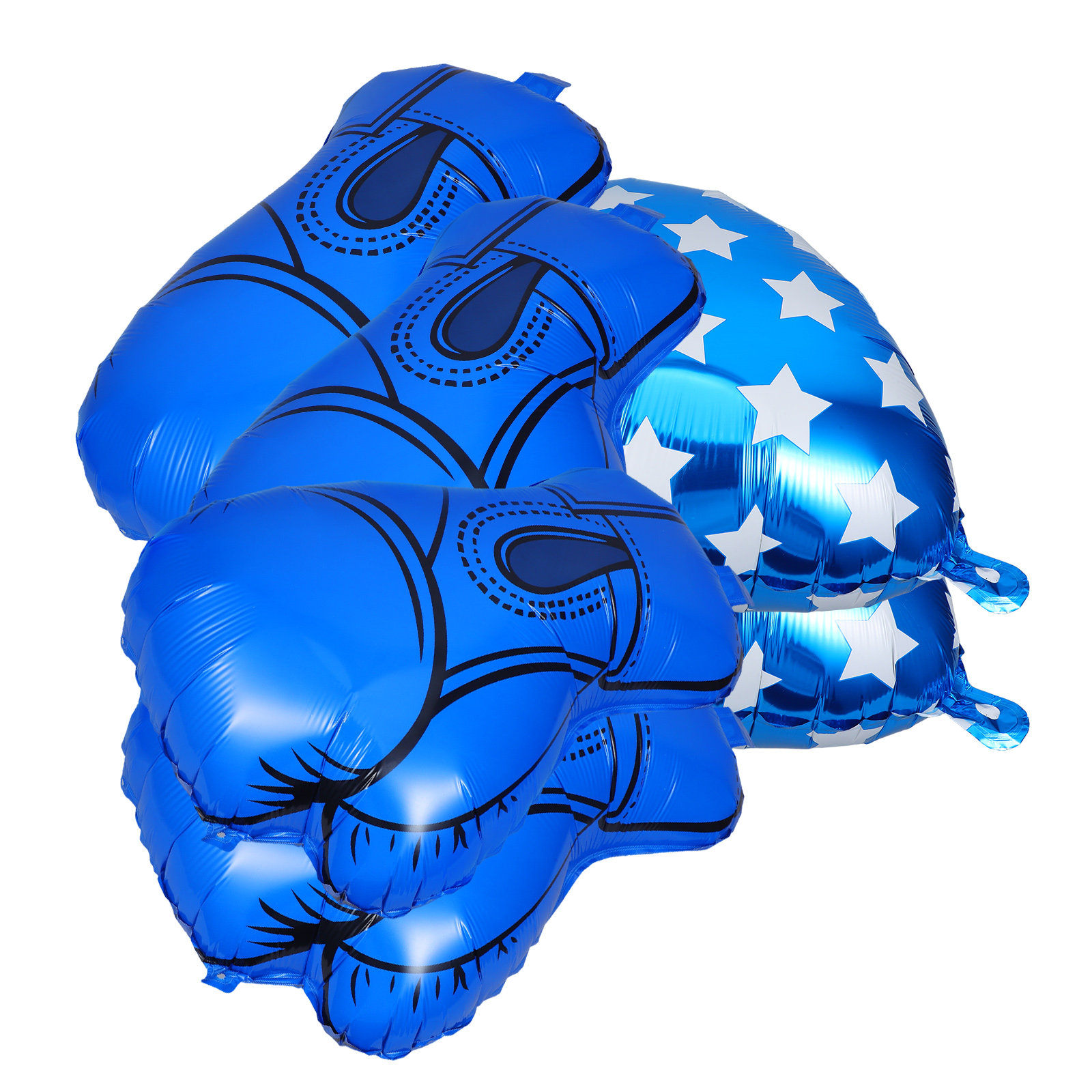 6Pcs Boxing Glove Balloons for - Boxing Glove Set avaliação e preço