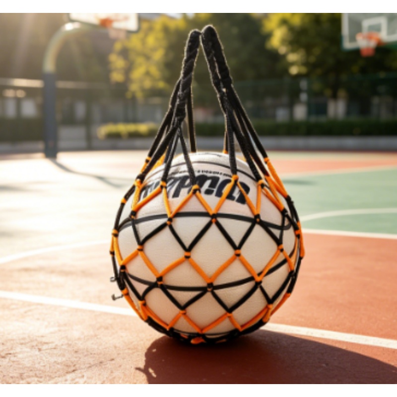1PC Football Net Bag Nylon Bol - Sports Equipment Basketball avaliação e preço