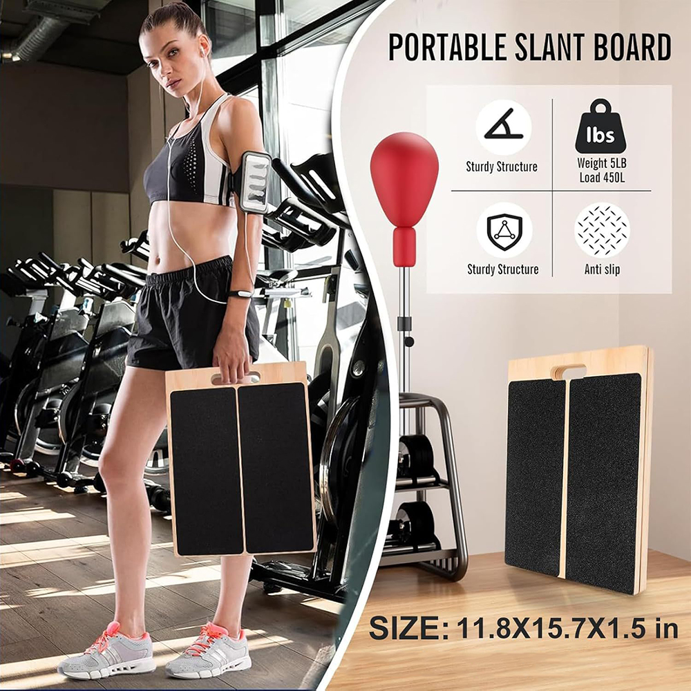 Foldable Wooden Incline Board  - Sports Equipment Online avaliação e preço