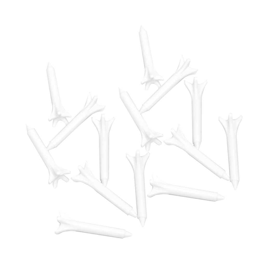 100pcs 38mm White Plastic Claw - Sports Equipment Golf avaliação e preço