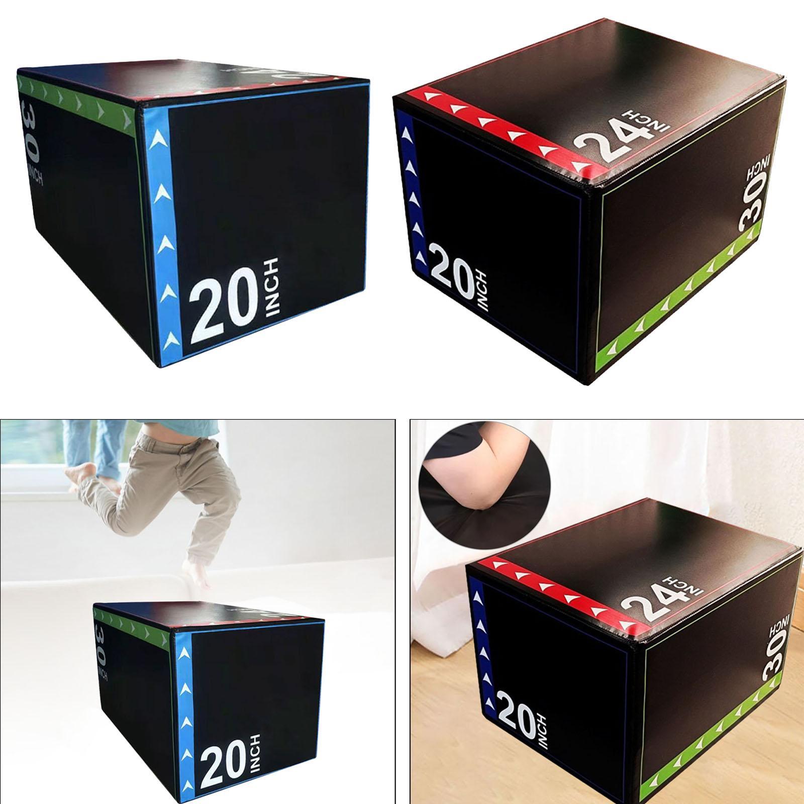 3-in-1Jump Box Plyometric Box  - Sports Equipment Online avaliação e preço