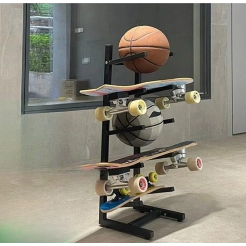 Skateboard Equipment Rack Inte - Sports Equipment Organizer avaliação e preço