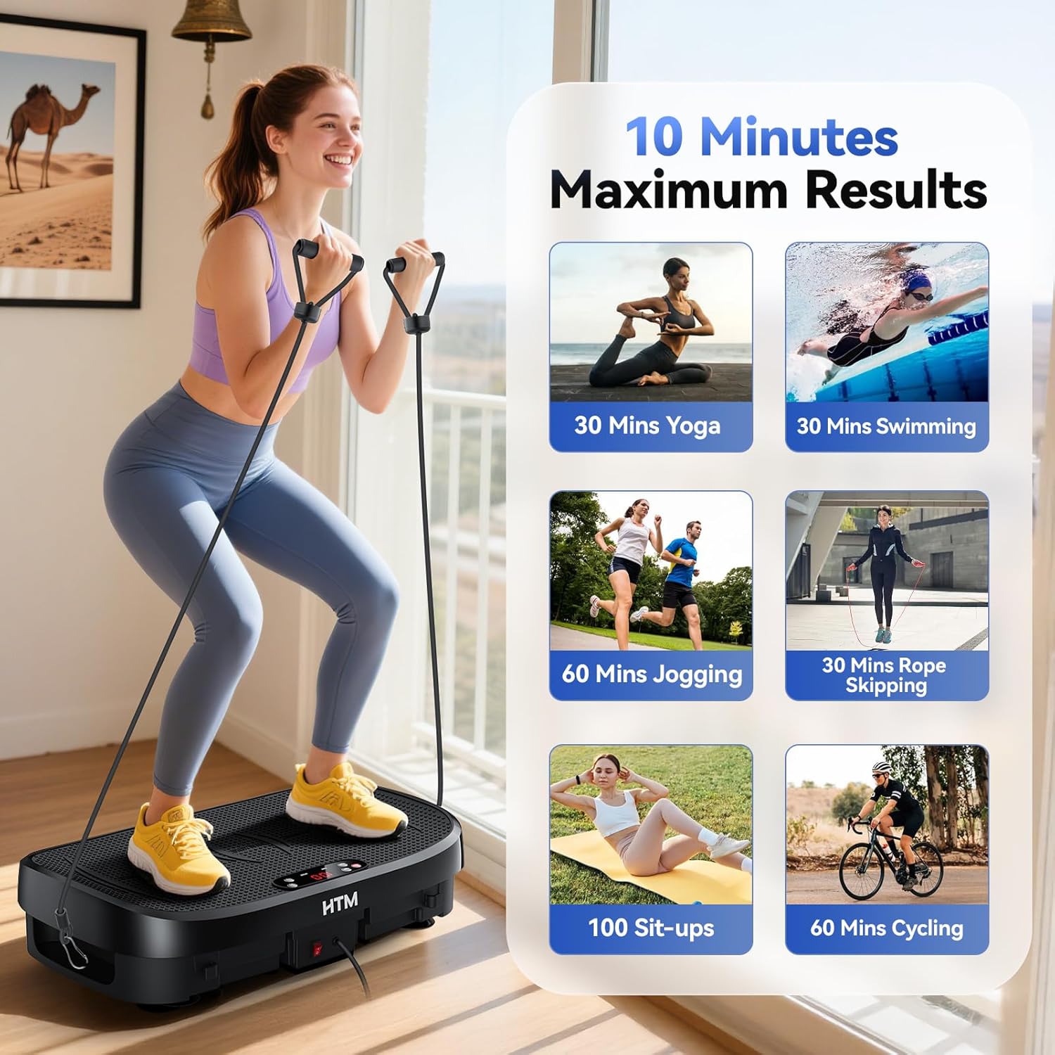 Vibration Plate Fat Burning Fi - Sports Equipment Online avaliação e preço