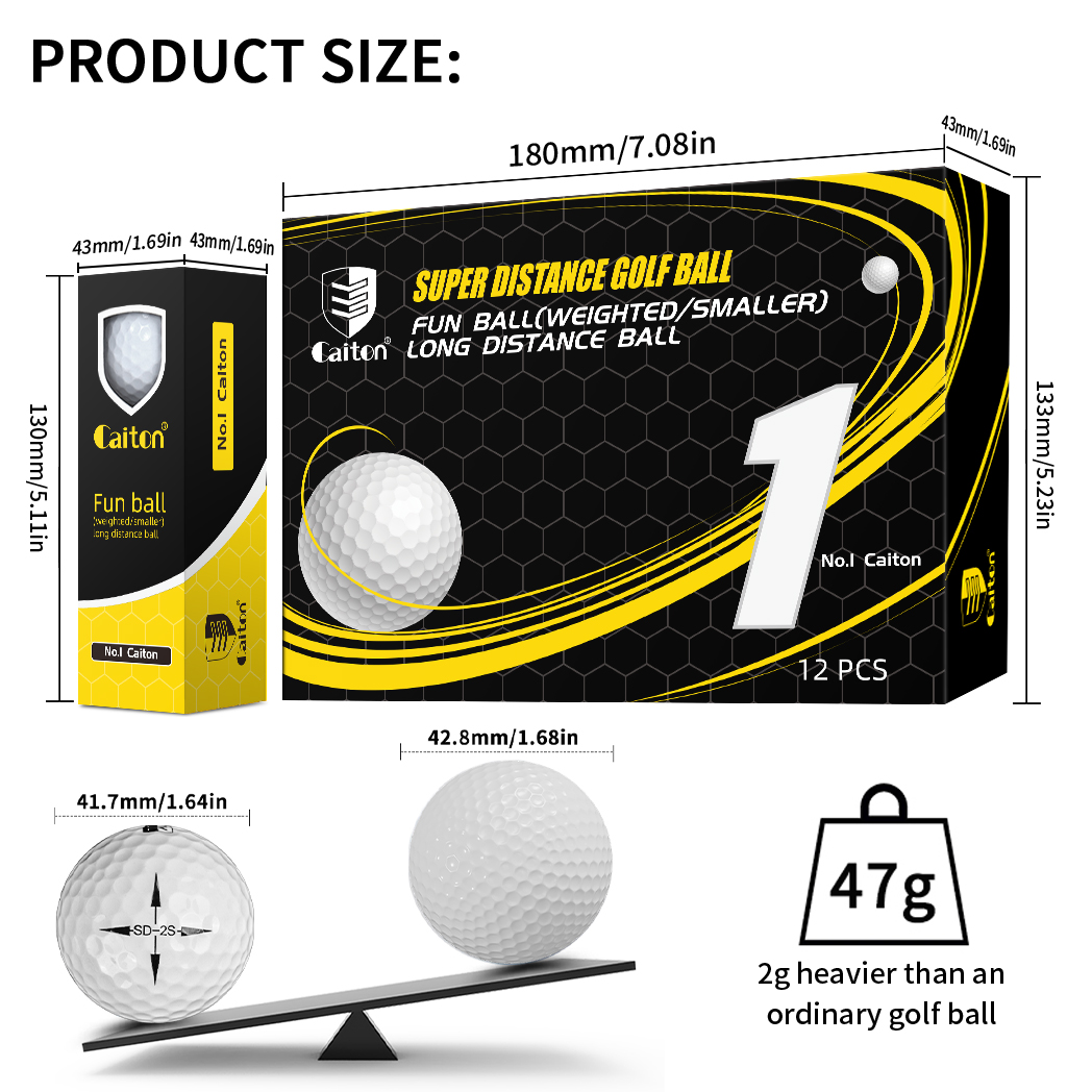 Caiton Ultimate Golf Balls 12/ - Sports Equipment Golf avaliação e preço