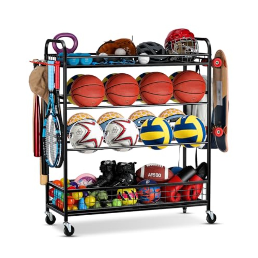 Garage Sports Equipment Organi - Sports Equipment Organizer avaliação e preço