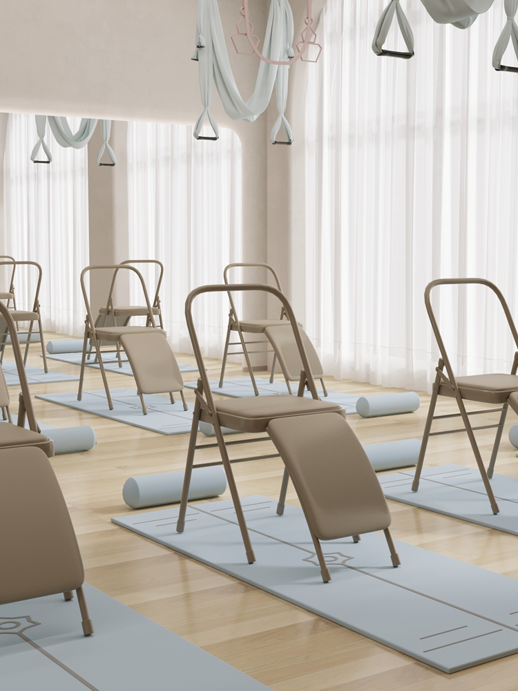 Thickened Yoga Chair Pilates M - Sports Equipment Supplies avaliação e preço
