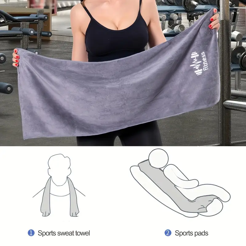 Fitness Towel 110x25cm for Spo - Sports Equipment Supplies avaliação e preço