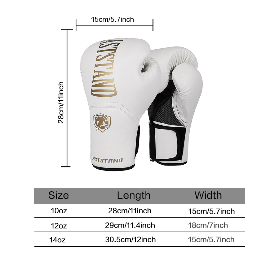 LASTSTAND Men Women 8 10 12 14 - Boxing Glove Set avaliação e preço