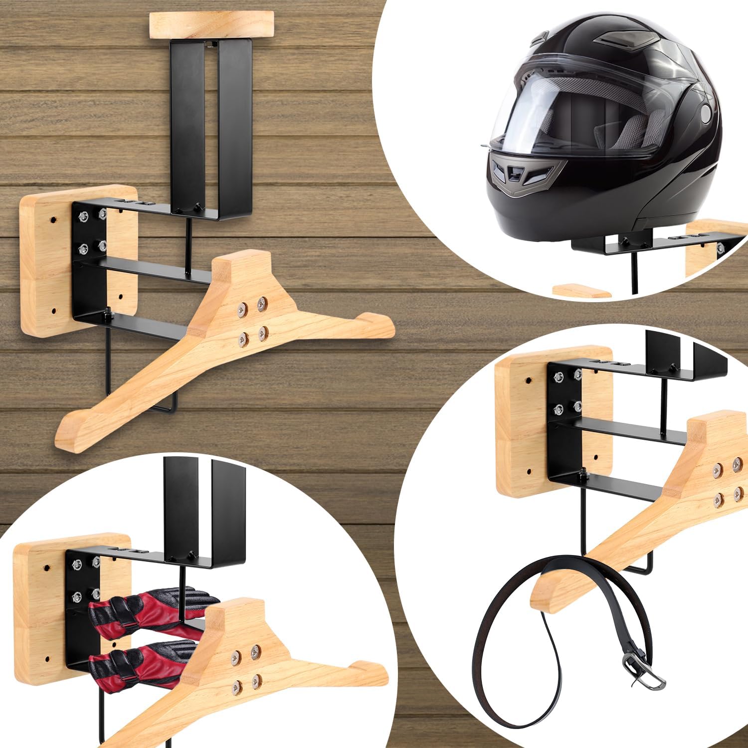 ​Motorcycle Helmet Holder Wall - Sports Equipment Organizer avaliação e preço