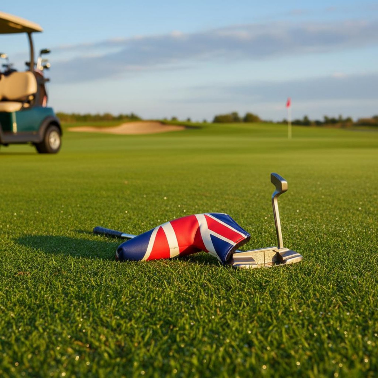 UK Flag Putting Club Cover Lon - Sports Equipment Us avaliação e preço