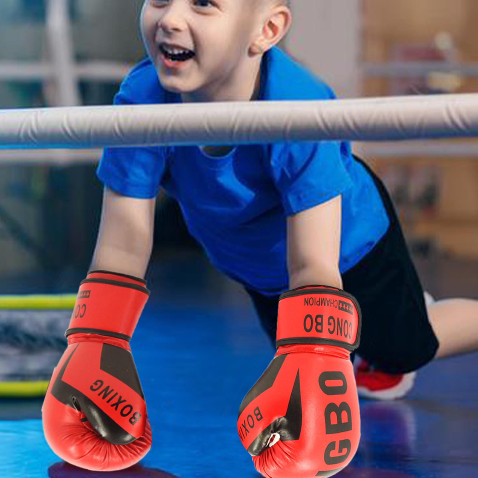 1 Pair Kids Boxing Gloves Chil - Boxing Glove Set avaliação e preço
