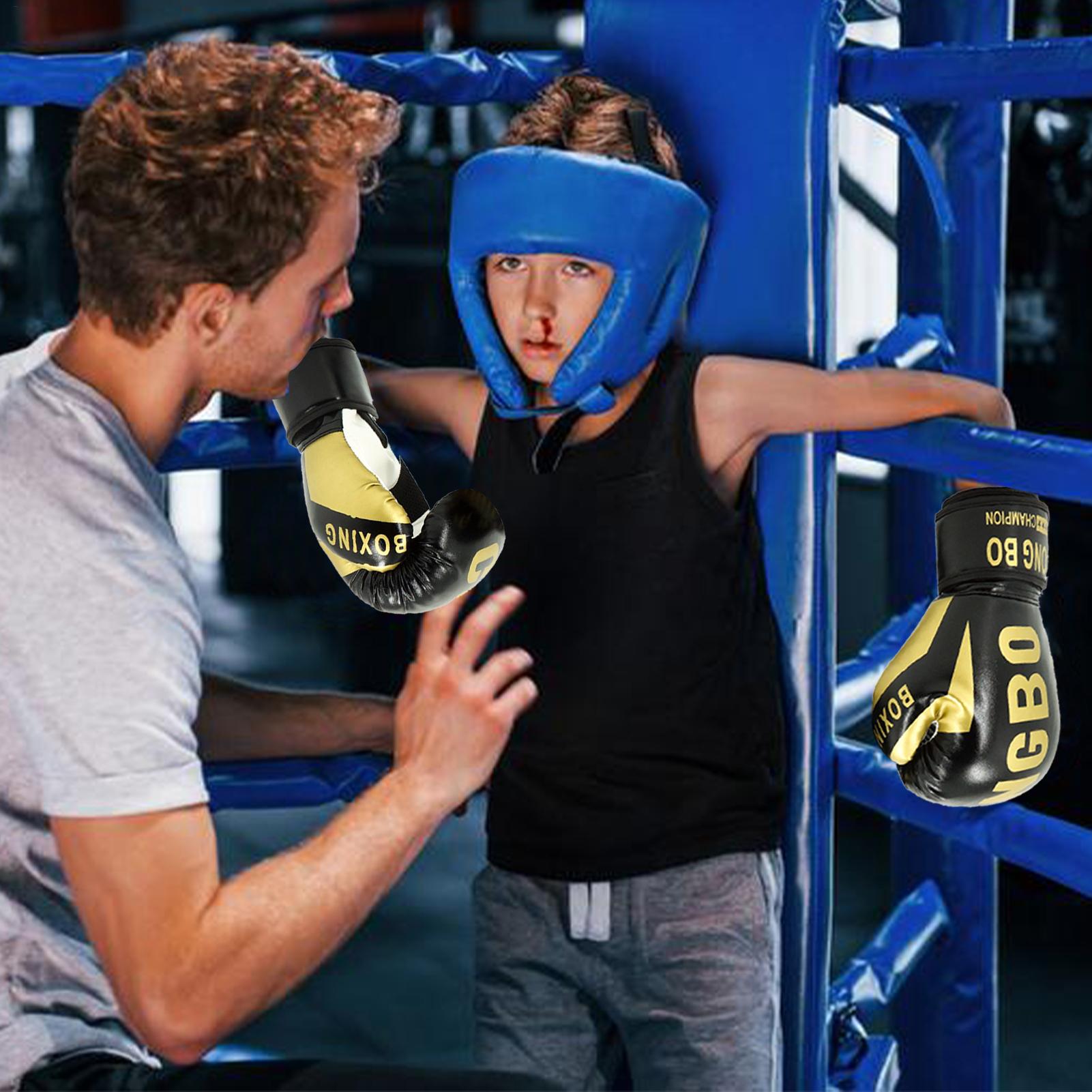 1 Pair Kids Boxing Gloves Chil - Boxing Glove Set avaliação e preço