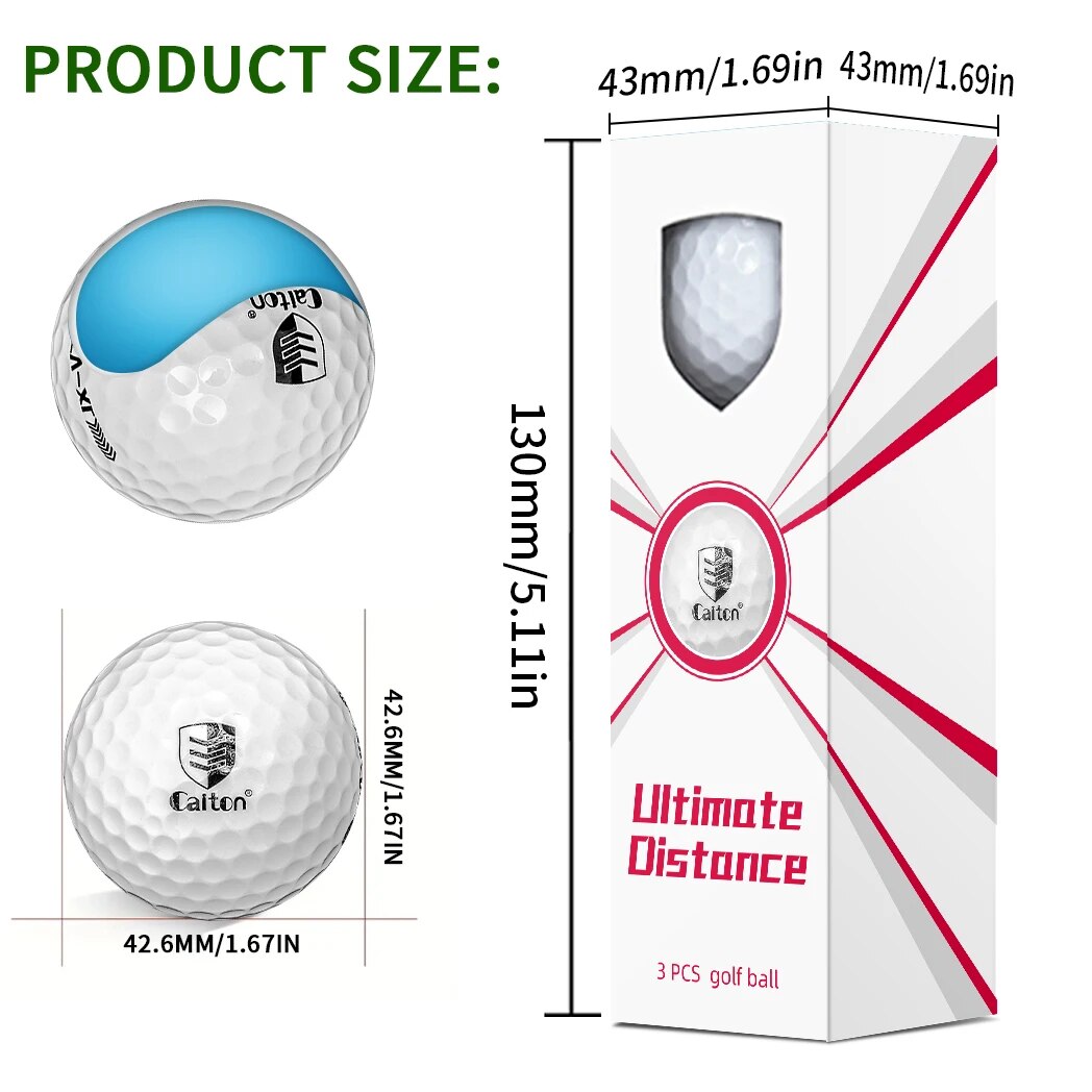 Caiton 3/6Pcs Extreme Distance - Sports Equipment Golf avaliação e preço