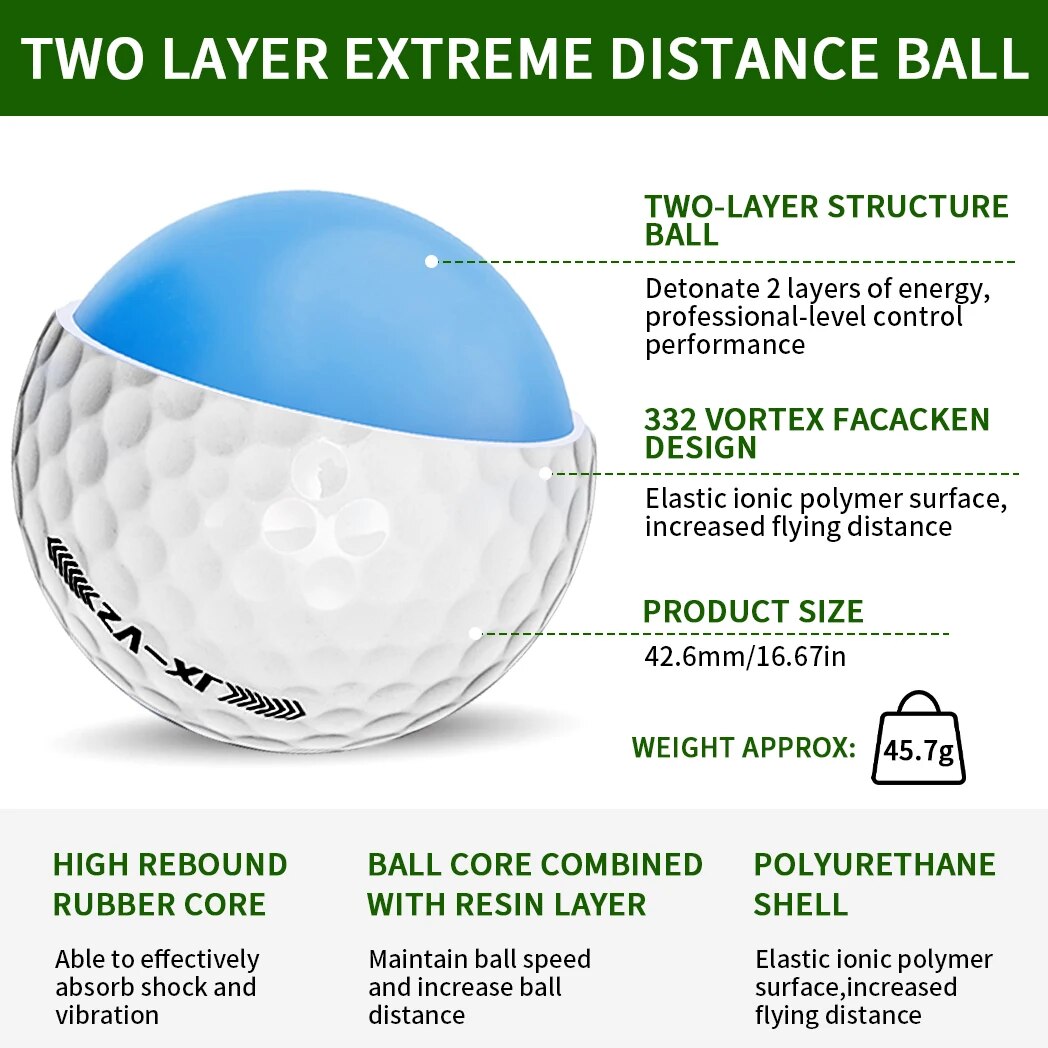 Caiton 3/6Pcs Extreme Distance - Sports Equipment Golf avaliação e preço