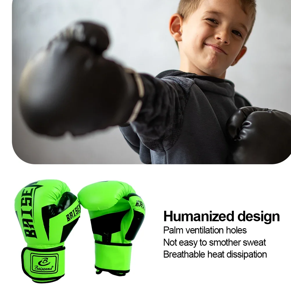 1Pair Professional Boxing Glov - Sports Equipment Supplies avaliação e preço