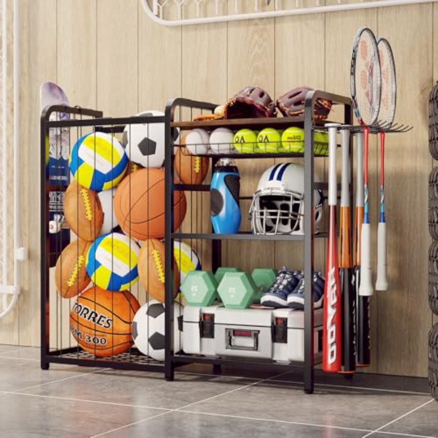 Garage Sports Equipment Organi - Sports Equipment Organizer avaliação e preço