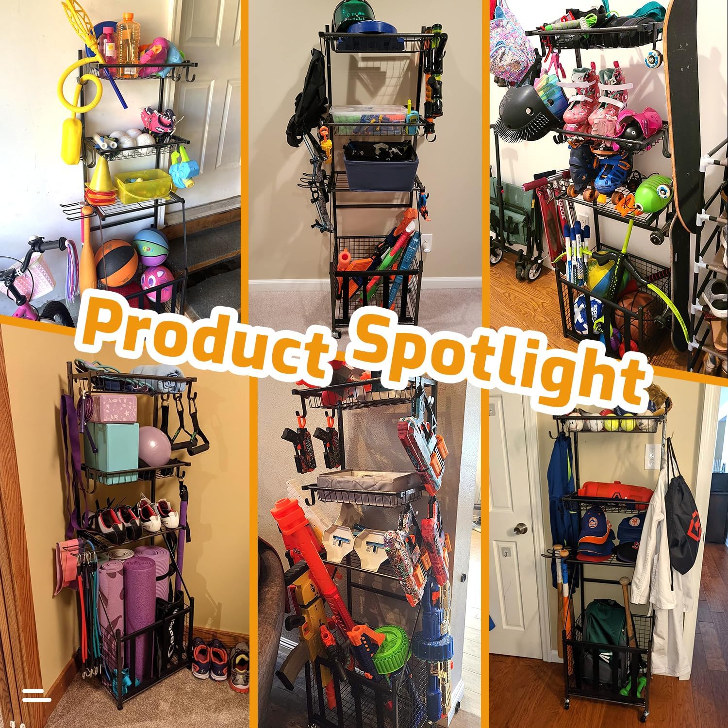 Sports Equipment Storage Rack  - Sports Equipment Us avaliação e preço