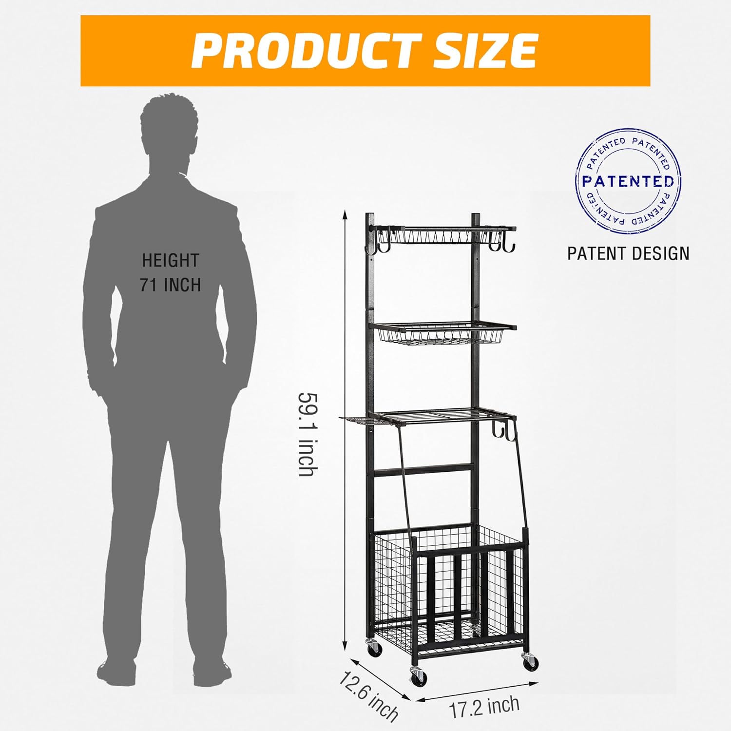 Sports Equipment Storage Rack  - Sports Equipment Us avaliação e preço