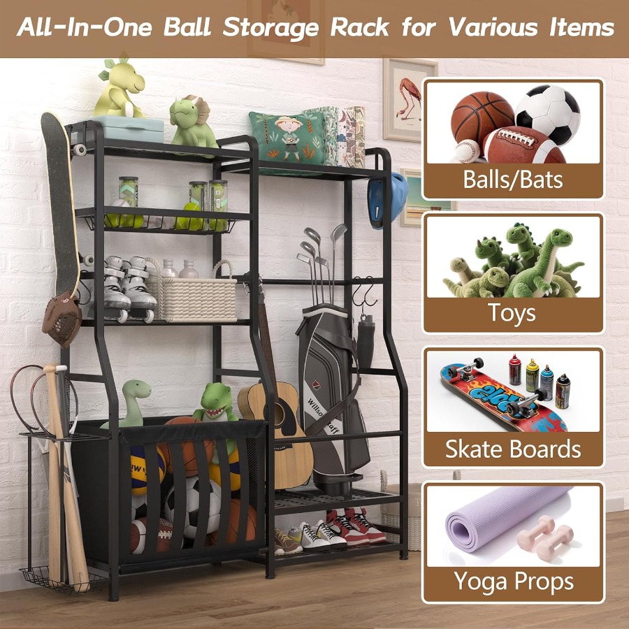 Garage Sports Equipment Organi - Sports Equipment Organizer avaliação e preço