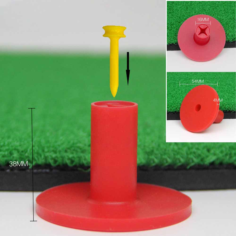5 Pcs Rubber Golf Tees Driving - Sports Equipment Golf avaliação e preço