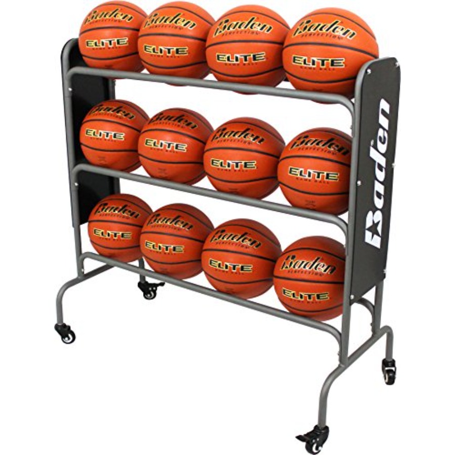 Steel Basketball Rack with Whe - Sports Equipment Basketball avaliação e preço