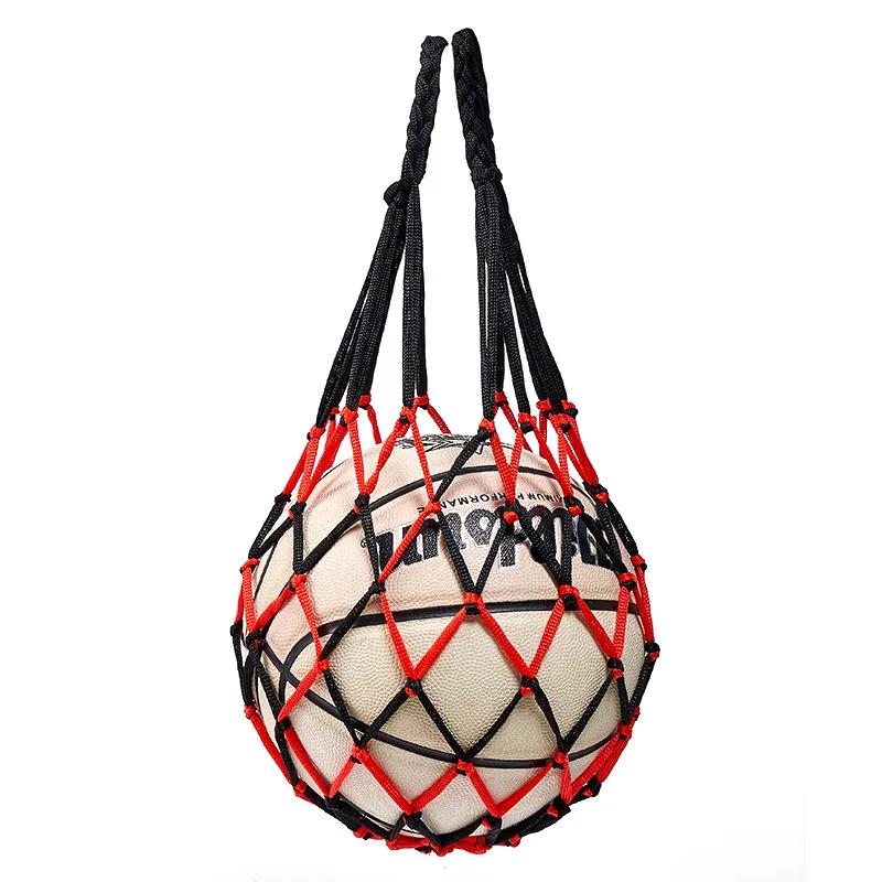 1PC Football Net Bag Nylon Bol - Sports Equipment Basketball avaliação e preço