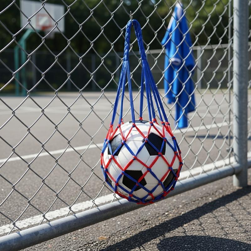 Football Net Bag Nylon Bold St - Sports Equipment Basketball avaliação e preço