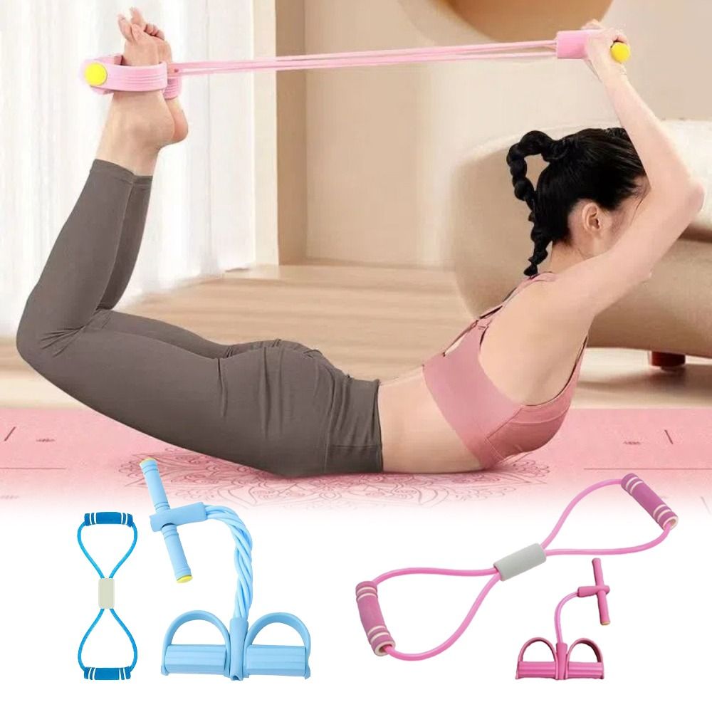 6-Tube Resistance Bands Fitnes - Sports Equipment Supplies avaliação e preço