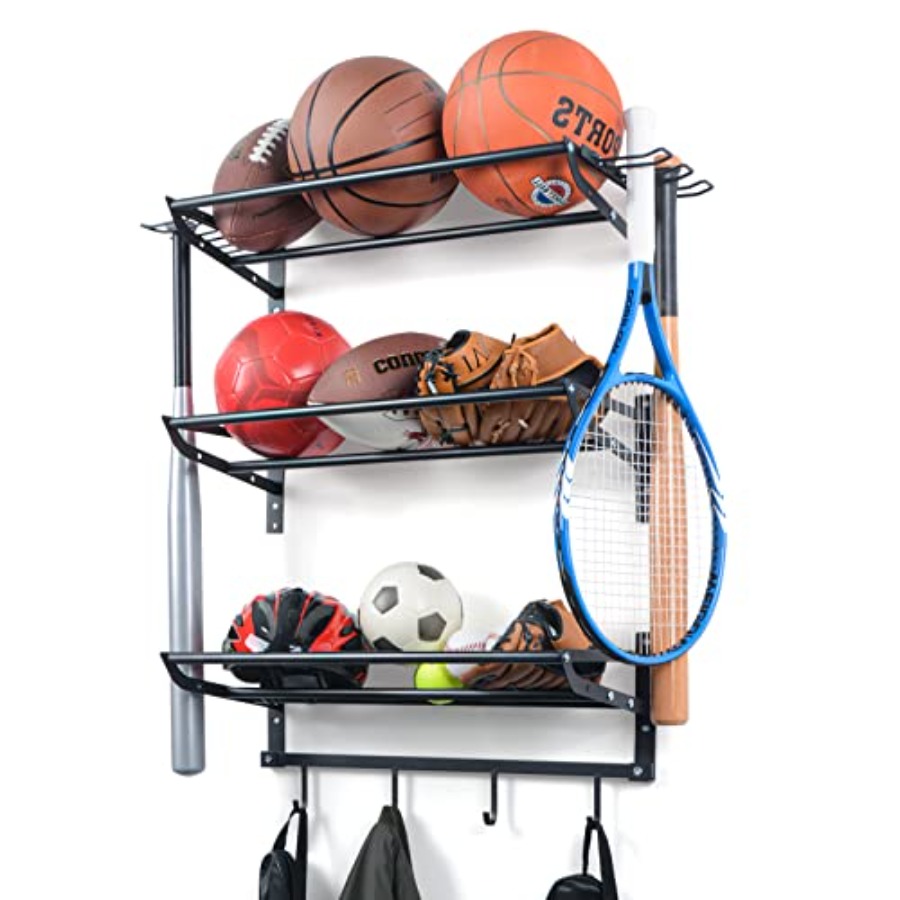 Garage Sports Equipment Storag - Sports Equipment Organizer avaliação e preço