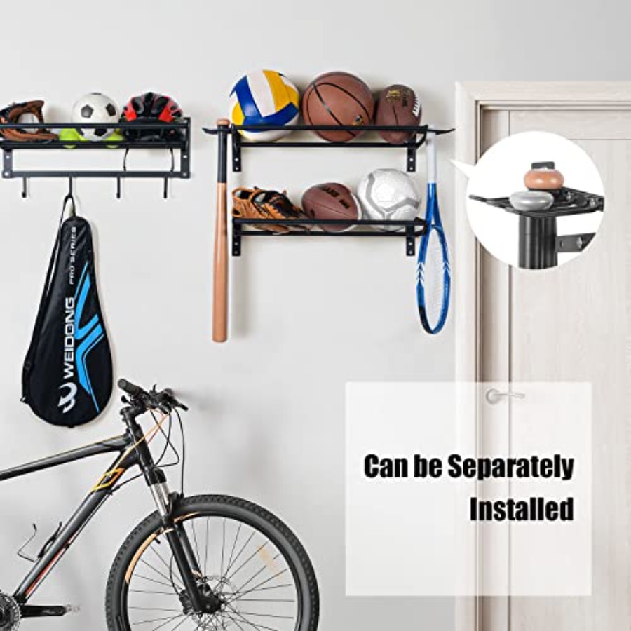 Garage Sports Equipment Storag - Sports Equipment Organizer avaliação e preço