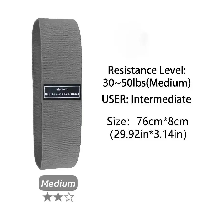 Fabric Resistance Hip Booty Ba - Sports Equipment Supplies avaliação e preço