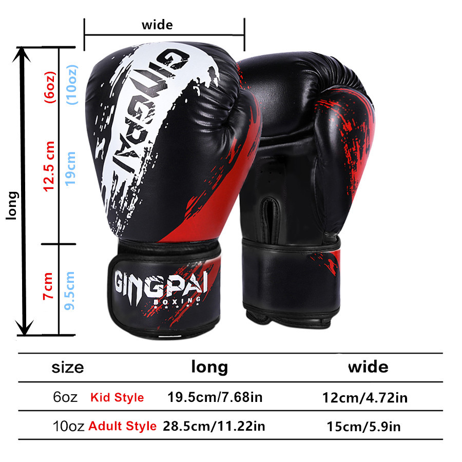 1 Pair Adult Kid Boxing Gloves - Boxing Glove Set avaliação e preço