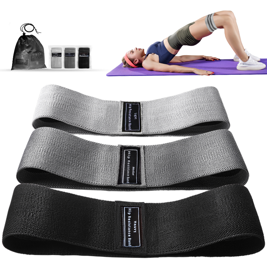 Fabric Resistance Hip Booty Ba - Sports Equipment Supplies avaliação e preço