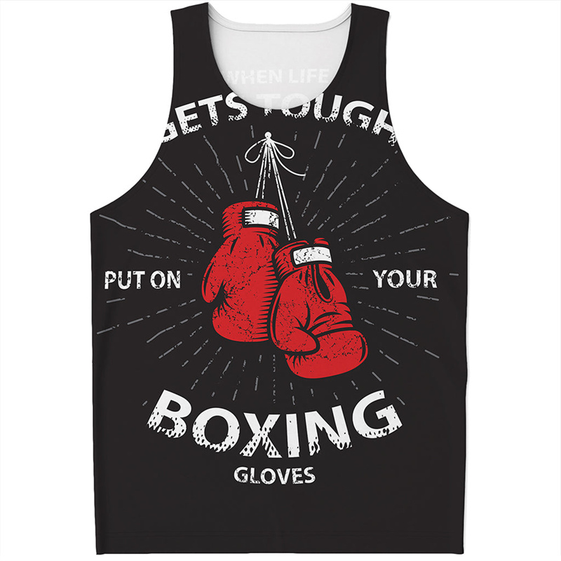 Boxing Gloves 3D Printed Tank  - Boxing Glove Set avaliação e preço