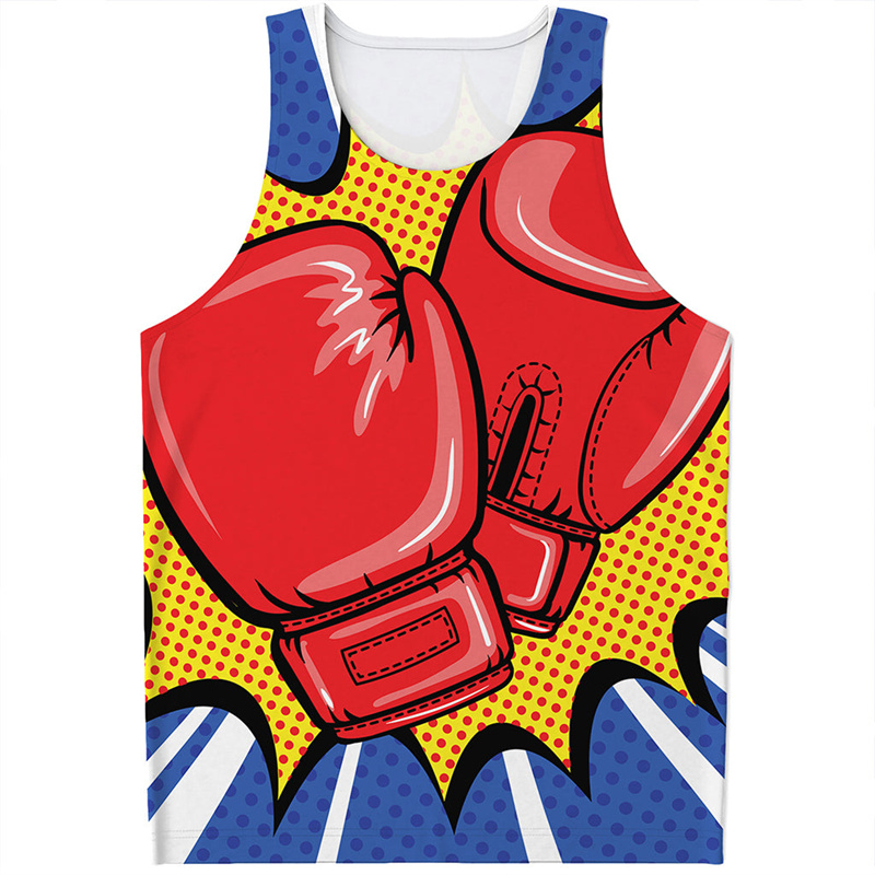Boxing Gloves 3D Printed Tank  - Boxing Glove Set avaliação e preço