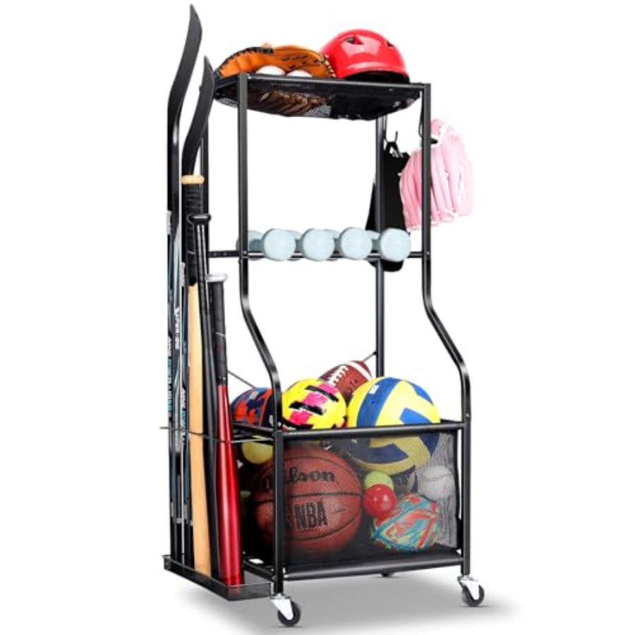 Sports Equipment Garage Organi - Sports Equipment Organizer avaliação e preço
